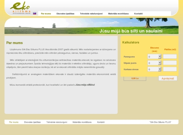 Eko Siltums Plus, SIA